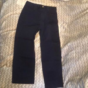 NWOT! Cat & Jack boys Navy Blue uniform chino pant